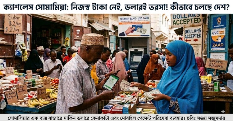 ক্যাশলেস সোমালিয়া: নিজস্ব টাকা নেই, ডলারই ভরসা! কীভাবে চলছে দেশ?