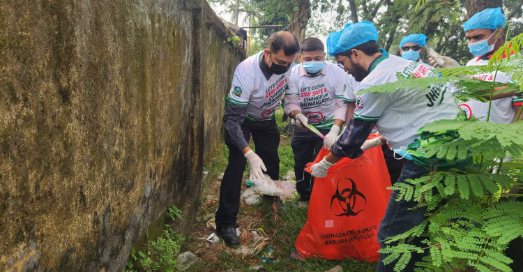 পরিচ্ছন্ন ঝিনাইগাতী, 'নিরাপদ ঝিনাইগাতী': ডেঙ্গু প্রতিরোধে অভিযান