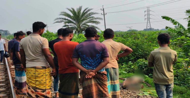 কালীগঞ্জে ট্রেনে কাটা পড়ে ব্যক্তির মৃত্যু