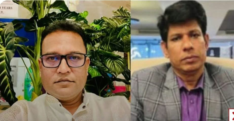 হযরত শাহজালাল আন্তর্জাতিক বিমানবন্দর থেকে দুই স্বেচ্ছাসেবক লীগের নেতা  আটক , শ্রীপুরে নেওয়ার প্রস্তুতি