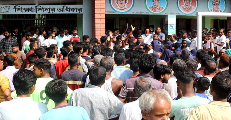 প্রধান শিক্ষকের মৃত্যুকে ঘিরে পঞ্চগড়ে উত্তেজনা, বিদ্যালয়ে শিক্ষক অবরুদ্ধ