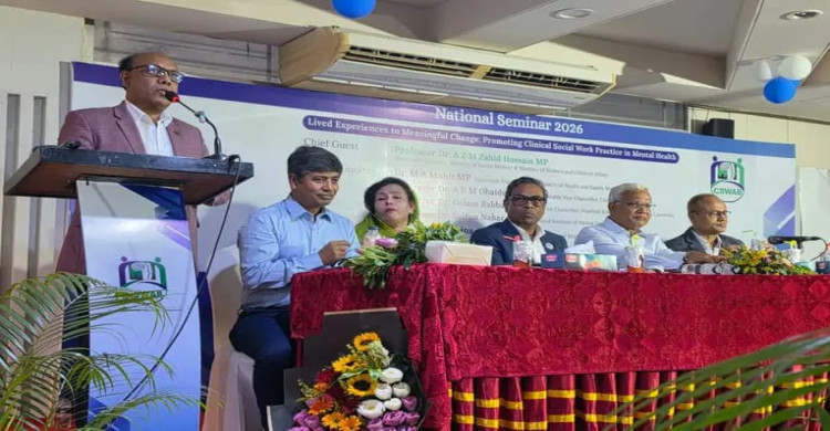 মানসিক স্বাস্থ্য সুরক্ষায় ক্লিনিক্যাল সোশ্যাল ওয়ার্কারদের নিয়োগের আহ্বান নোবিপ্রবি উপাচার্যের