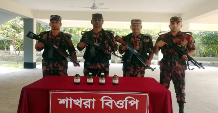 কালীগঞ্জ সীমান্তে ৭৮ লাখ টাকার মাদকদ্রব্য জব্দ করল বিজিবি