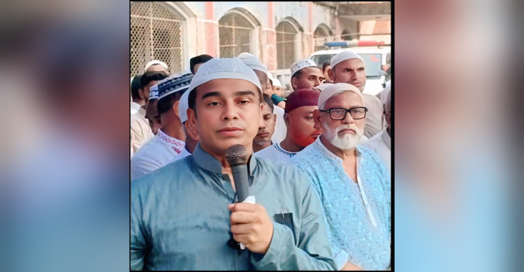 আইয়ুব আলীর জানাজায় আবেগাপ্লুত প্রতিমন্ত্রী ফরহাদ আজাদ