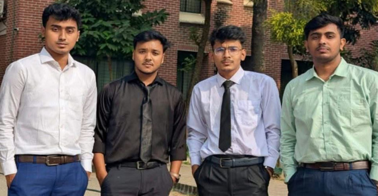 বাস কোথায়, জানাবে অ্যাপ: হাবিপ্রবির চার শিক্ষার্থীর উদ্ভাবন 'HSTU বাস কই'