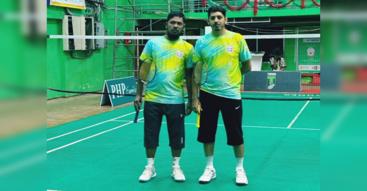 জাতীয় ব্যাডমিন্টনে শুভ সূচনা, ফেনীকে হারাল মানিকগঞ্জের জুটি