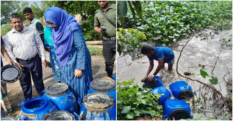 পাবনায় ভেজাল দুধ উৎপাদন, দুইজনের কারাদণ্ড ও জরিমানা