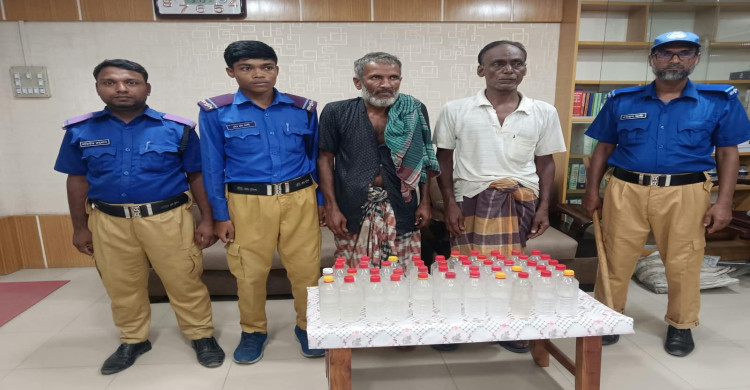 গোমস্তাপুরে ৪৭ বোতল চোলাই মদসহ দুইজন আটক, ভ্রাম্যমাণ আদালতে ৩ মাসের কারাদণ্ড