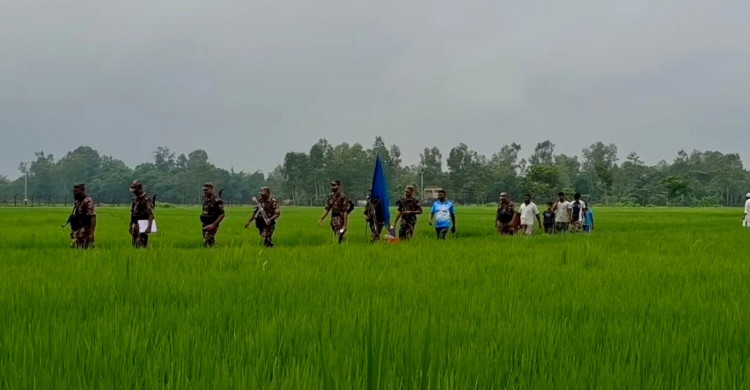 ৪০ ঘণ্টা পর ঠাকুরগাঁও সীমান্তে বিএসএফের গুলিতে নিহত বাংলাদেশির মরদেহ ফেরত
