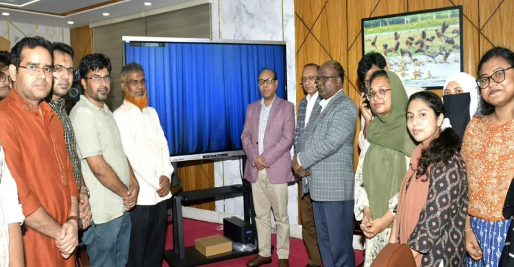 নোবিপ্রবিতে সায়েন্স ক্লাবের ওয়েবসাইট উদ্বোধন