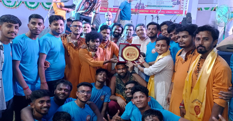 রাউজানে সার্বজনীন ঐতিহ্যের এক যুগ পূর্তিতে শ্রীশ্রী গণেশ পূজা