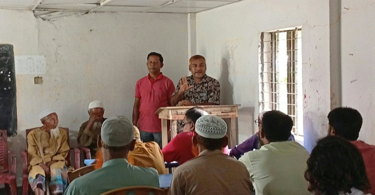 কালাই আওড়া হাইস্কুলের সভাপতি নির্বাচিত তালুকদার সোহেল