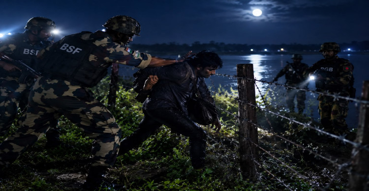 দৌলতপুর সীমান্তে উত্তেজনা, বিজিবির বাধায় পুশইনের চেষ্টা ব্যর্থ
