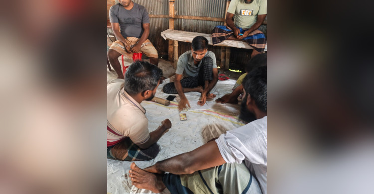 মাগুরায় জুয়ার আসরে পুলিশের অভিযান, আটক ১১