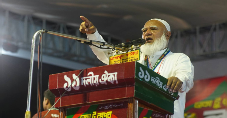 গণভোটের রায় বাস্তবায়নের দাবিতে লংমার্চ, রংপুরে কঠোর বার্তা শফিকুর রহমানের