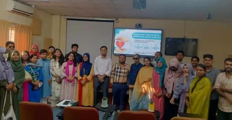 নোবিপ্রবিতে এনএসটিইউ সাইন-এর ৩য় প্রতিষ্ঠাবার্ষিকী উদযাপিত