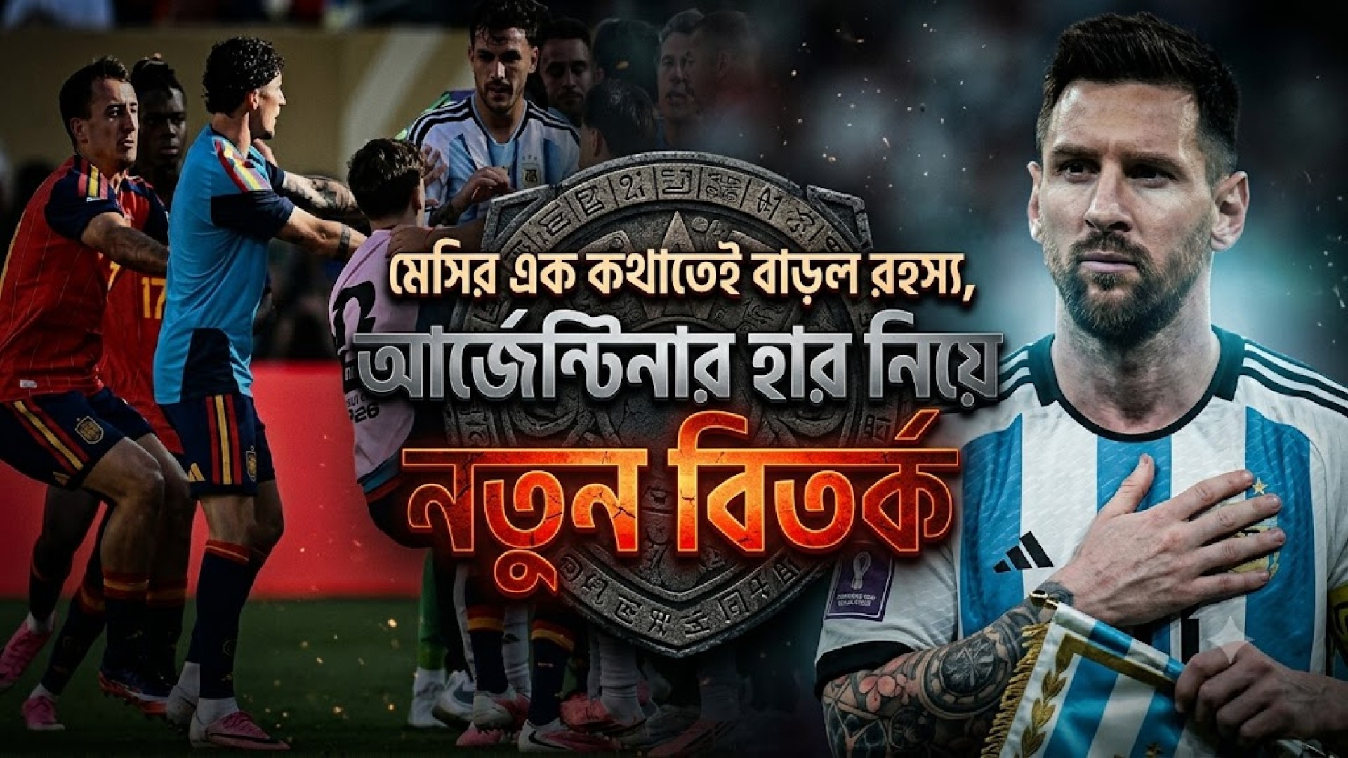 মেসির এক কথাতেই বাড়ল রহস্য, আর্জেন্টিনার হার নিয়ে নতুন বিতর্ক